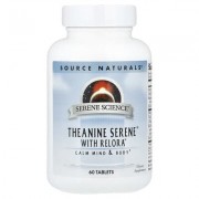 Source Naturals, Serene Science®, Theanine Serene®, із сумішшю Relora®, теанін, 60 таблеток